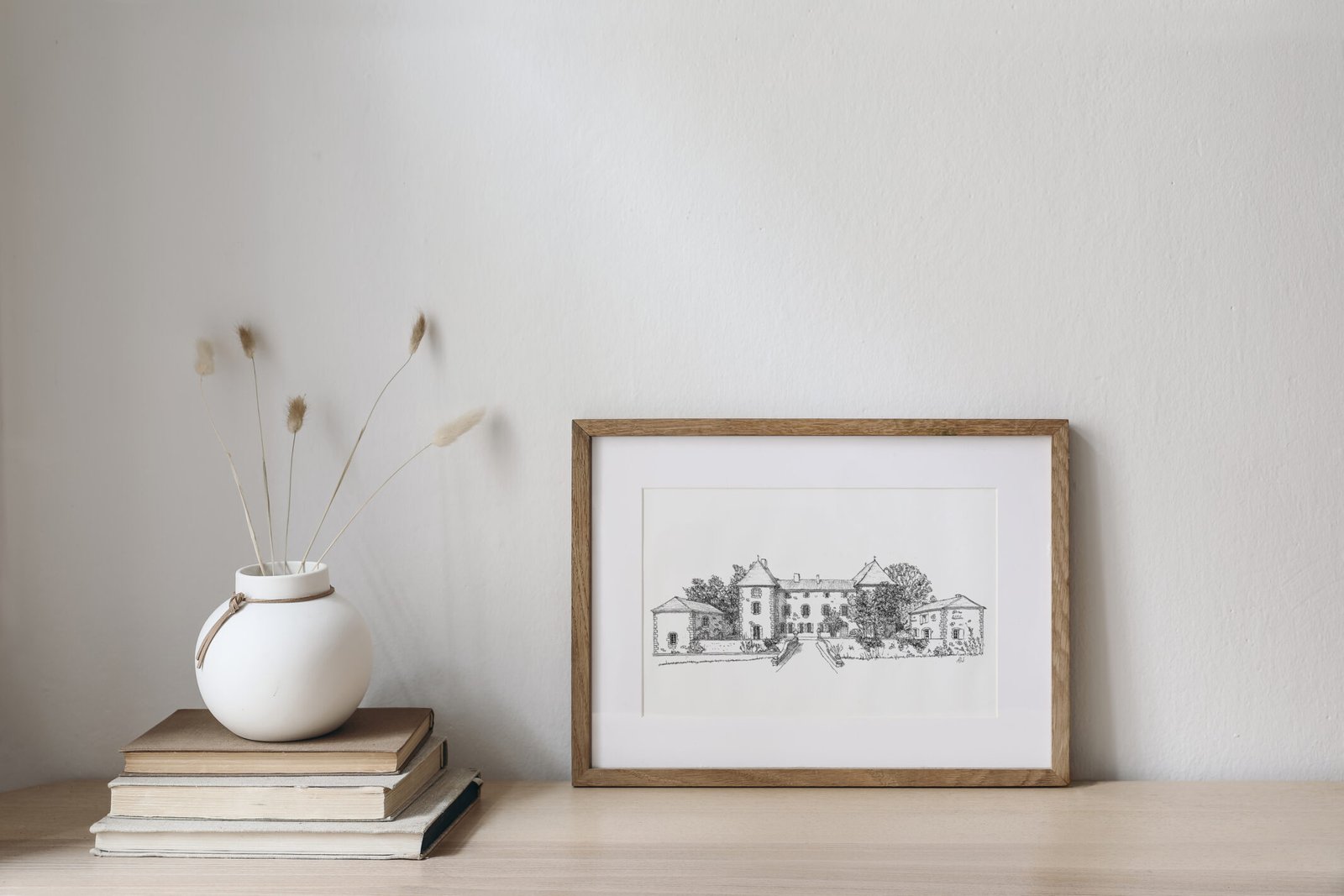 Illustration personnalisée - cadeau - remerciements