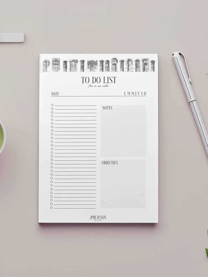Bloc-Note "To Do List" - Format A5