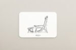 Carte Postale – Fauteuil Art Nouveau – Design par Eugène Gaillard