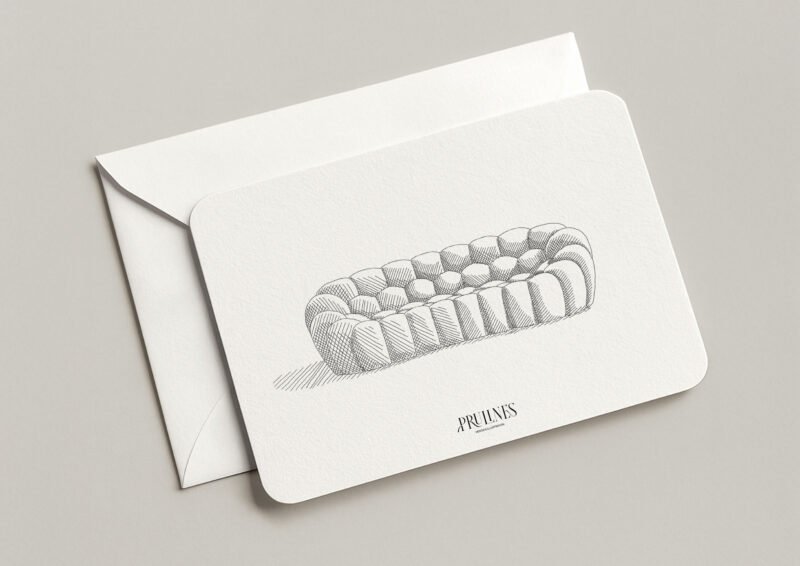 Carte Postale – Canapé Bubble – Design iconique par Sacha Lakic
