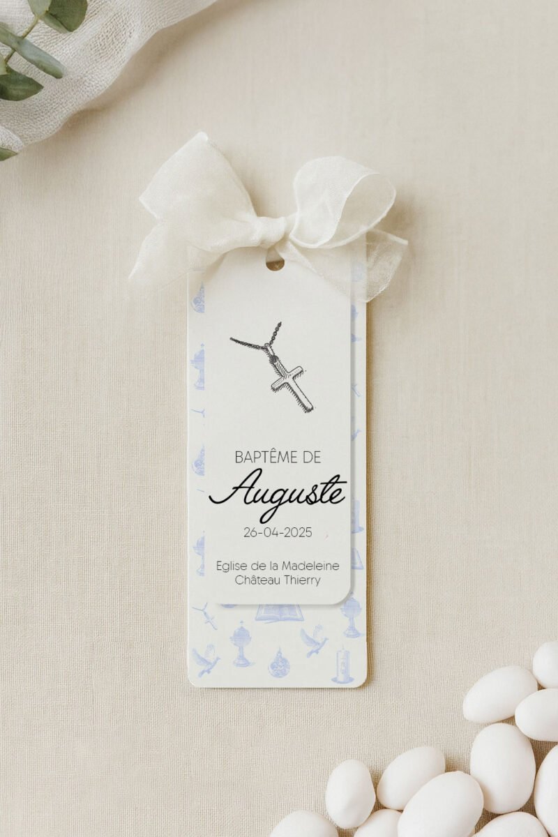 Signet de baptême personnalisé