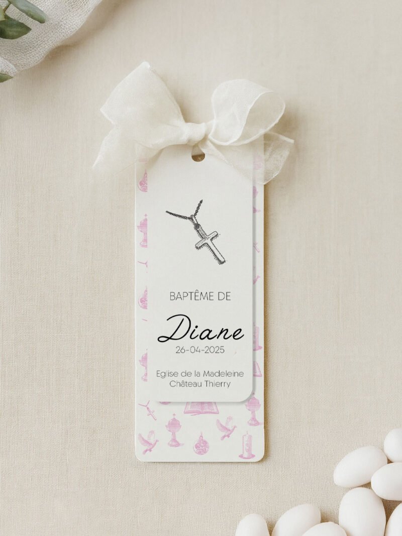 Signet de baptême personnalisé