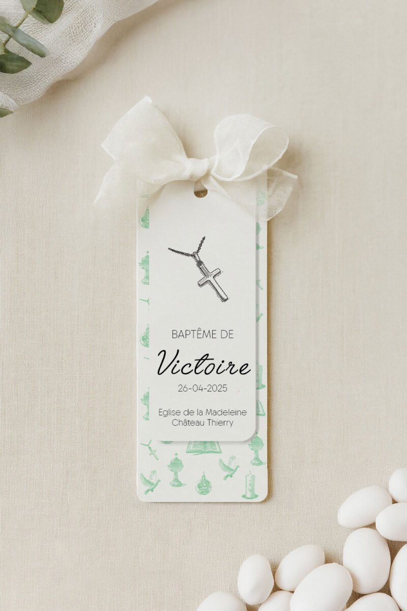 Signet de baptême personnalisé