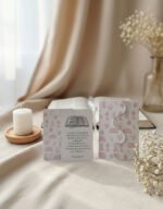 Cartes prière de baptême illustrées (Lot de 6)