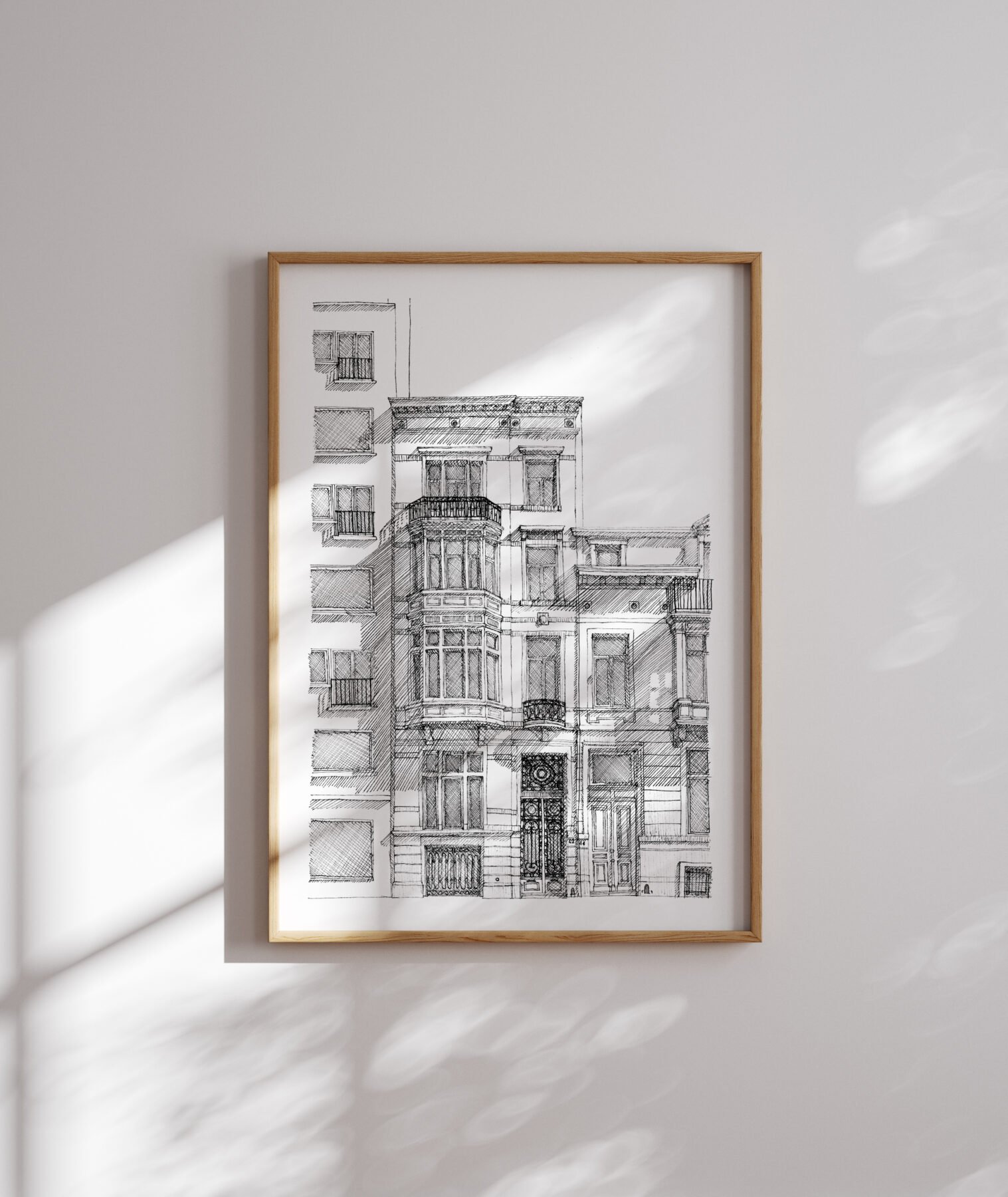 Illustration personnalisée de maison